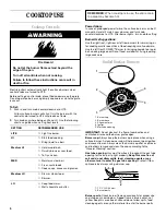 Предварительный просмотр 6 страницы Whirlpool GLT3014 Use & Care Manual