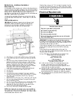 Предварительный просмотр 7 страницы Whirlpool GLT3057 Owner'S Manual