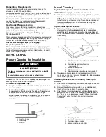 Предварительный просмотр 9 страницы Whirlpool GLT3057 Owner'S Manual