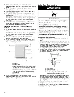 Предварительный просмотр 10 страницы Whirlpool GLT3057 Owner'S Manual