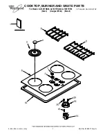 Предварительный просмотр 1 страницы Whirlpool GLT3057RB00 Parts List