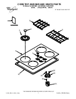 Предварительный просмотр 1 страницы Whirlpool GLT3057RB01 Parts List