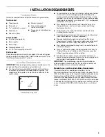 Preview for 3 page of Whirlpool  GLT3657RB Installation Instructions Manual