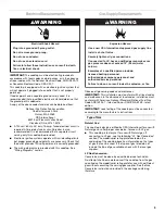 Preview for 5 page of Whirlpool  GLT3657RB Installation Instructions Manual
