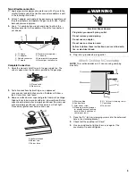 Preview for 9 page of Whirlpool  GLT3657RB Installation Instructions Manual
