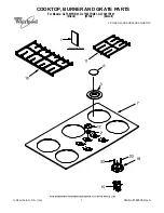 Предварительный просмотр 1 страницы Whirlpool GLT3657RB01 Parts List