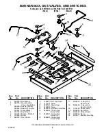 Предварительный просмотр 3 страницы Whirlpool GLT3657RB01 Parts List