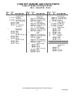 Предварительный просмотр 2 страницы Whirlpool GLT3657RB02 Parts Manual