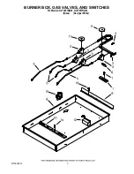 Предварительный просмотр 3 страницы Whirlpool GLT3657RB03 Parts List