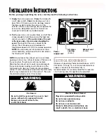 Предварительный просмотр 5 страницы Whirlpool GM8155XJ Use & Care Manual