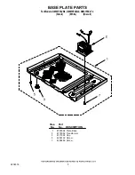 Preview for 5 page of Whirlpool GM8155XJB2 Parts List