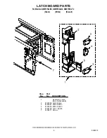 Preview for 6 page of Whirlpool GM8155XJB2 Parts List