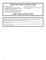 Preview for 4 page of Whirlpool GMC275 Use And Care Manual