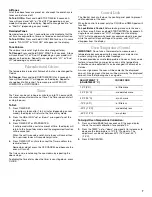 Preview for 7 page of Whirlpool GMC275 Use And Care Manual