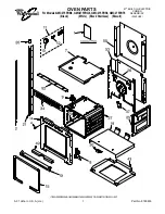 Предварительный просмотр 1 страницы Whirlpool GMC275PDB6 Parts List