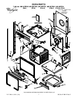 Предварительный просмотр 1 страницы Whirlpool GMC305PRB01 Parts List