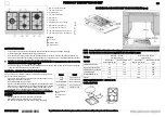 Whirlpool GMF9522IXL Product Description Sheet предпросмотр