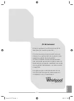 Предварительный просмотр 3 страницы Whirlpool GOA 6423NB Instruction Manual