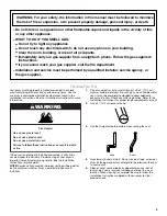 Предварительный просмотр 3 страницы Whirlpool Gold 8578191A User Instructions