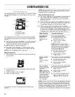 Предварительный просмотр 12 страницы Whirlpool Gold DU1020 Use And Care Manual