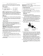 Preview for 4 page of Whirlpool Gold G9RXXFMW User Instructions