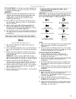 Preview for 17 page of Whirlpool Gold G9RXXFMW User Instructions