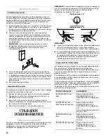 Preview for 20 page of Whirlpool Gold G9RXXFMW User Instructions