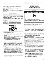 Preview for 21 page of Whirlpool Gold G9RXXFMW User Instructions