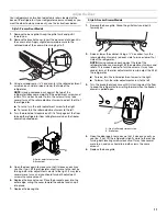 Предварительный просмотр 11 страницы Whirlpool Gold GB2FHDXWD User Instructions