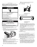 Предварительный просмотр 10 страницы Whirlpool Gold GB2SHDXP Use And Care Manual