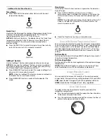 Предварительный просмотр 4 страницы Whirlpool Gold GC5SHEXNS Use & Care Manual