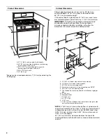 Preview for 4 page of Whirlpool Gold GFG471LV Installation Instructions Manual