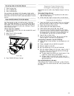 Preview for 11 page of Whirlpool Gold GFG471LV Installation Instructions Manual