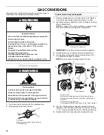 Preview for 12 page of Whirlpool Gold GFG471LV Installation Instructions Manual