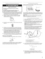 Предварительный просмотр 17 страницы Whirlpool Gold GGQ8811PG2 Installation Instructions Manual