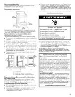 Предварительный просмотр 21 страницы Whirlpool Gold GGQ8811PG2 Installation Instructions Manual