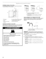 Предварительный просмотр 24 страницы Whirlpool Gold GGQ8811PG2 Installation Instructions Manual