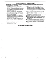 Preview for 4 page of Whirlpool Gold GGX 9868 JQ0 Use & Care Manual