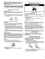 Preview for 11 page of Whirlpool Gold GGX 9868 JQ0 Use & Care Manual