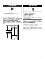 Предварительный просмотр 3 страницы Whirlpool Gold GI0FSAXV User Instructions