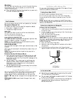 Предварительный просмотр 10 страницы Whirlpool Gold GI0FSAXV User Instructions