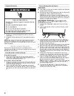 Предварительный просмотр 22 страницы Whirlpool Gold GI0FSAXV User Instructions