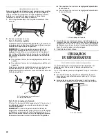 Предварительный просмотр 42 страницы Whirlpool Gold GI0FSAXV User Instructions