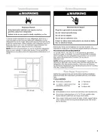 Предварительный просмотр 3 страницы Whirlpool Gold GI5FSAXVY User Manual