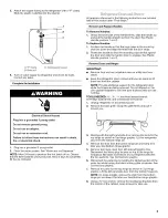 Предварительный просмотр 5 страницы Whirlpool Gold GI5FSAXVY User Manual