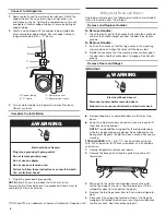 Предварительный просмотр 6 страницы Whirlpool Gold GI6FARXX User Instructions