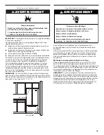 Предварительный просмотр 23 страницы Whirlpool Gold GI6FARXX User Instructions