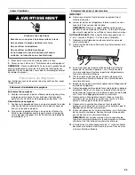 Preview for 23 page of Whirlpool Gold GI7FVCXWA User Manual