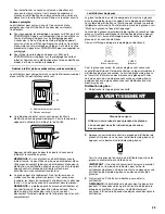 Preview for 29 page of Whirlpool Gold GI7FVCXWA User Manual