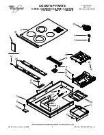 Whirlpool Gold GJC3055R Parts List предпросмотр